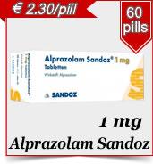 Alprazolam Sanval 1 mg